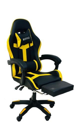 كرسي قيمنج تصميم مودرن لون اسود*أصفر من كاما