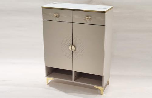 خزانة احذية 2باب لون رمادي مقدمة لكم من كاما