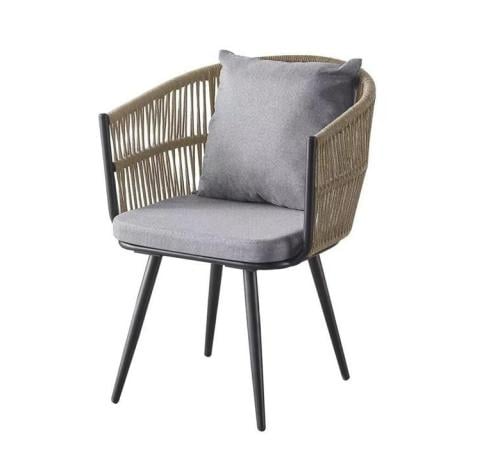 كرسي خيزران موردن لون بيج مقدم لكم من كاما