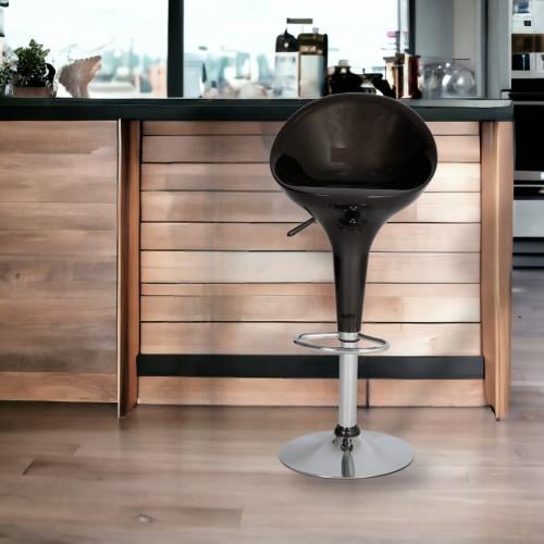 كرسي بار اسود C-B02