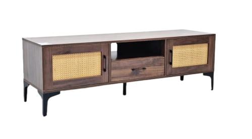 طاولة تلفزيون بلازما لون بني*خشبي مقاس 160 سم مقدم لكم من كاما