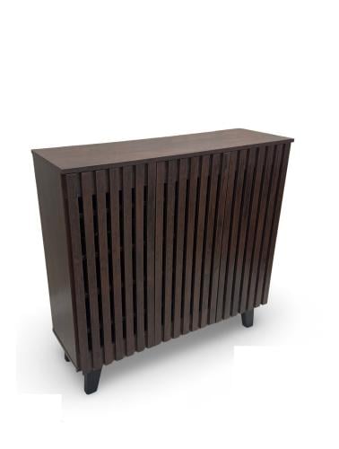 دولاب أحذية مودرن 3باب لون بني من كاما – تصميم أنيق وعملي