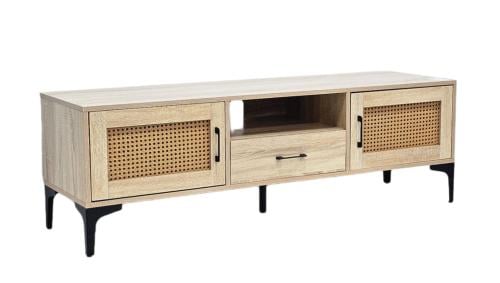 طاولة تلفزيون بلازما لون بني مقاس 160 سم مقدم لكم من كاما