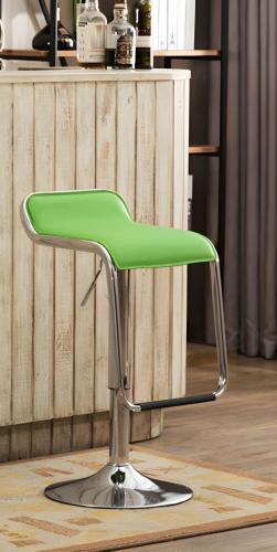 كرسي بار بتصميم مودرن لون أخضر من كاما
