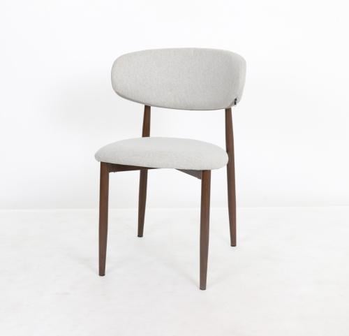 كرسي طعام بتصميم عصري لون بيج من كاما