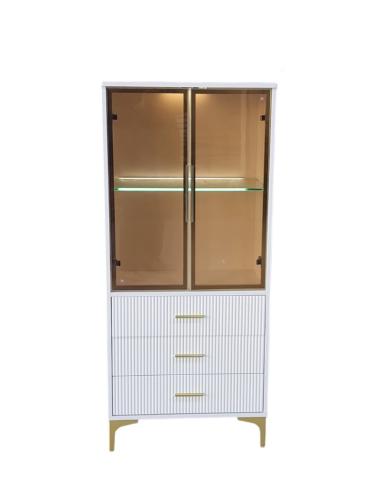 طاولة بوفية طولية مضي لون أبيض*مقدم من كاما