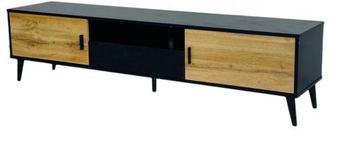 طاولة بلازما بتصميم مودرن لون اسود * بيج مقاس 160 سم  مقدمة لكم من كاما