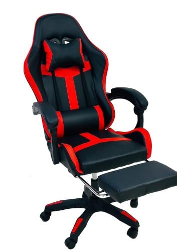 كرسي قيمنج تصميم مودرن لون اسود*احمر من كاما