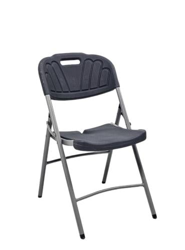 كرسي القابل للطي فايبر لون أسود من كاما
