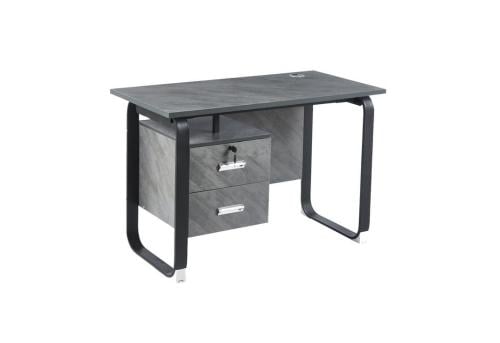 مكتب خشب 100 سم لون رمادي من كاما