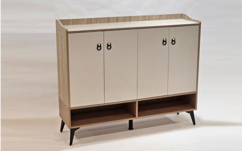 خزانة احذية 3 باب لون أبيض مقدمة لكم من كاما