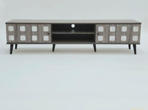 طاولة تلفزيون بلازما لون رمادي مقاس 180سم مقدم لكم من كاما