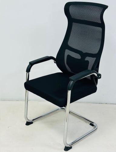 كرسي مكتبي ثابت شبك لون أسود من كاما