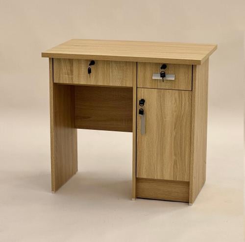 مكتب مودرن 80 سم لون خشبي من كاما