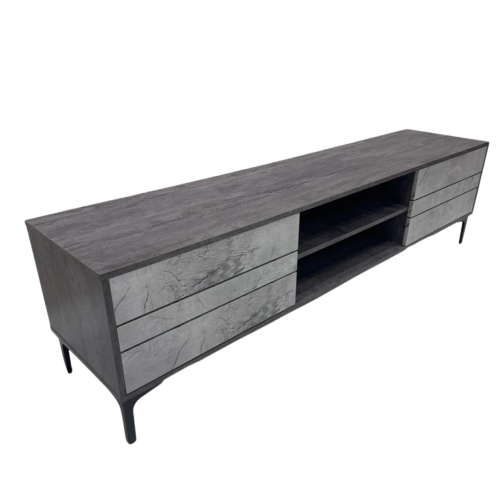 طاولة بلازما تصميم مميز لون رمادي غامق مقاس 160 سم من كاما