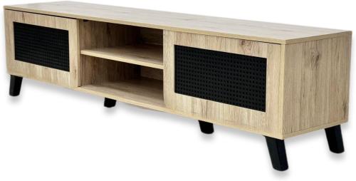 طاولة بلازما بتصميم مودرن لون خشبي مقاس 160 سم مقدمة لكم من كاما