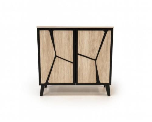 دولاب احذية 2باب مودرن لون بيج مقدم لكم من كاما