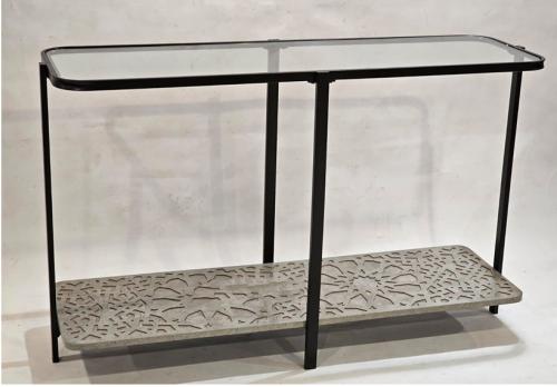 مدخل خشب وزجاج لون رمادي مقدم لكم من كاما