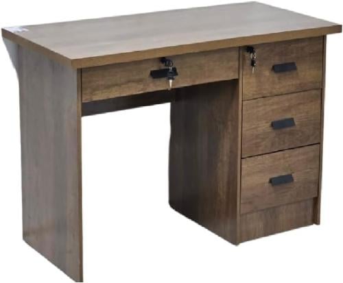 مكتب مودرن عصري لون بني مقاس100 سم مقدم لكم من كاما