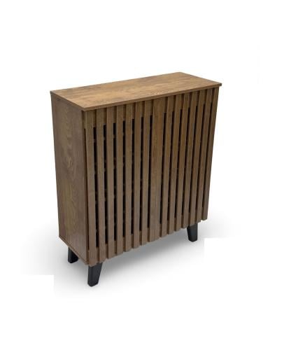 دولاب أحذية مودرن 2 باب لون بني فاتح من كاما – تصميم أنيق وعملي