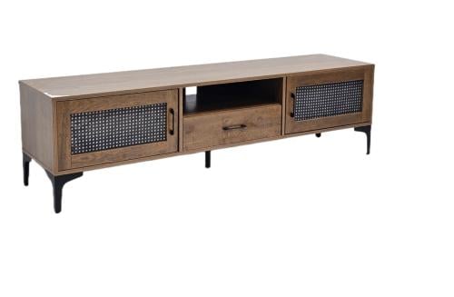 طاولة تلفزيون بلازما لون بني مقاس 160 سم مقدم لكم من كاما