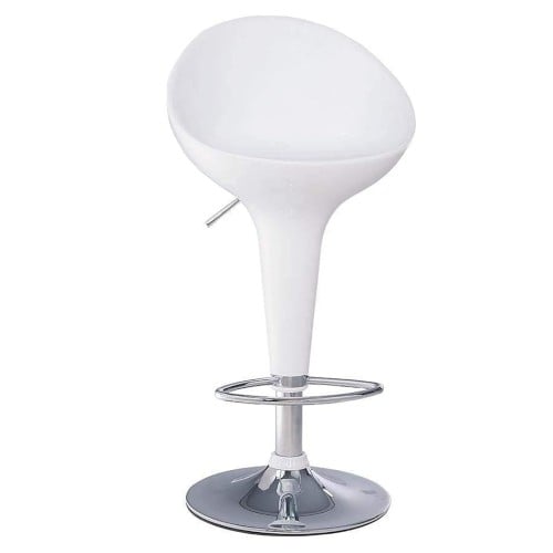 كرسي بار ابيض