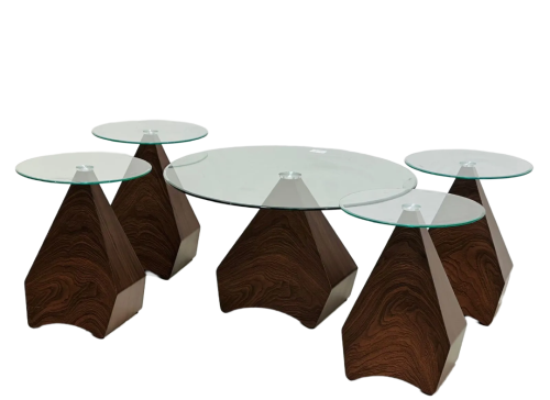 طقم طاولة خدمة كاريس لون بني من كاما