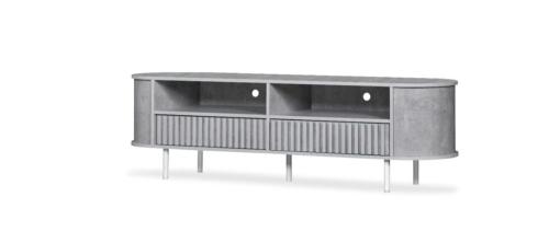 طاولة بلازما  حديث لون رمادي مقاس 160 سم من كاما