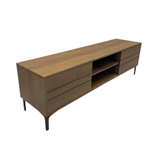 طاولة بلازما تصميم مميز لون بني مقاس 180 سم من كاما