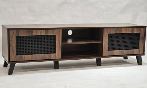 وحدة تلفزيون 160سم لون بني مقدم لكم من كاما