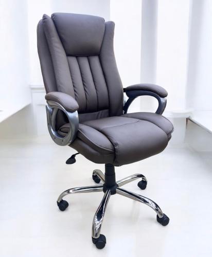 كرسي مكتب جلد فخم لون أسود مقدم لكم من كاما