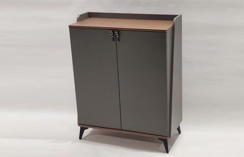 خزانة أحذية باب لون رمادي * بني مقدمة لكم من كاما