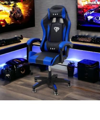 كرسي العاب قيمنج لون أزرق*اسود مقدم لكم من كاما