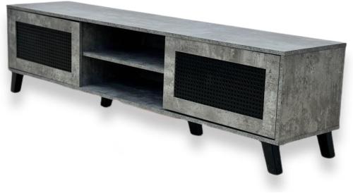 طاولة بلازما بتصميم مودرن لون رمادي مقاس 160 سم مقدمة لكم من كاما