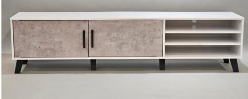 طاولة بلازما تصميم عصري لون أبيض مقاس 180 سم مقدمة لكم من كاما