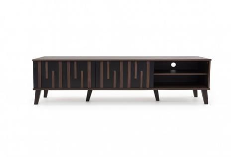 طاولة بلازما بتصميم مودرن 160سم لون بني من كاما