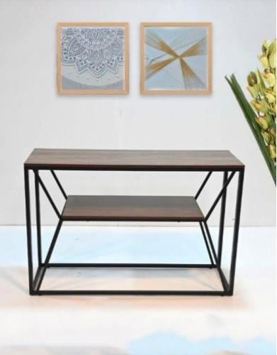 مدخل استقبال بتصميم موردن خشب لون بني من كاما