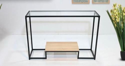 مدخل استقبال بتصميم موردن زجاج برف خشب بيج من كاما