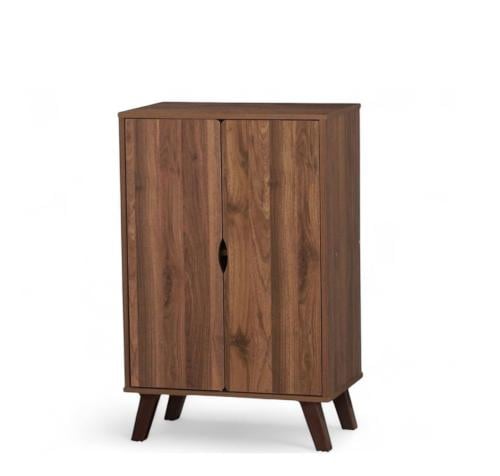 دولاب أحذية خشب مودرن 2 باب من كاما تصميم أنيق وتنظيم عملي