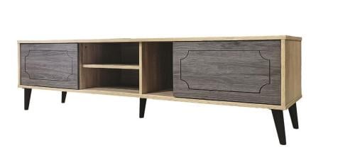 طاولة بلازما لون خشبي *أبيض مقاس 200سم مقدم لكم من كاما