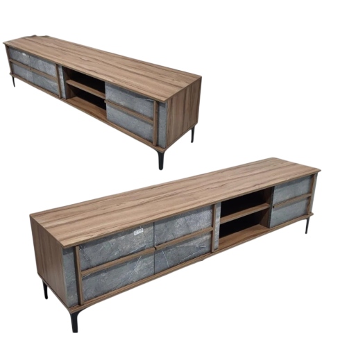 طاولة بلازما تصميم فاخر لون بني مقاس 180 سم من كاما