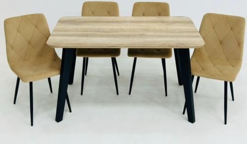 طاولة طعام 6كرسي لون خشبي مقدمة لكم من كاما