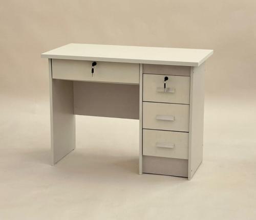 مكتب مودرن 100 سم لون أبيض من كاما