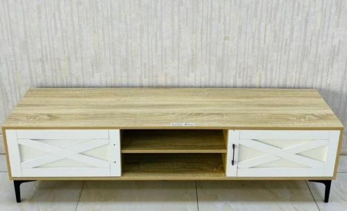 طاولة بلازما بتصميم حديث لون بيج *أبيض مقاس 160 سم مقدمة لكم من كاما