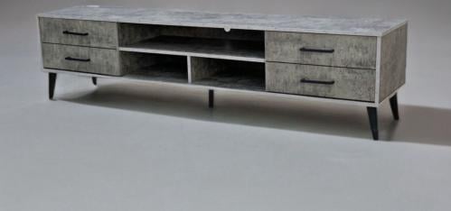 طاولة بلازما خشب لون رمادي مقاس 180 سم مقدمة لكم من كاما