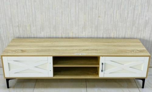 طاولة بلازما بتصميم حديث لون بيج *أبيض مقاس 140 سم مقدمة لكم من كاما