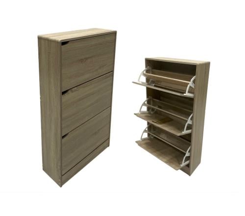 دولاب احذية قلاب لون خشبي مقدم لكم من كاما