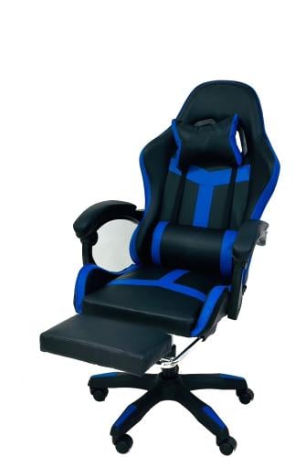 كرسي قيمنج تصميم مودرن لون اسود*أزرق من كاما