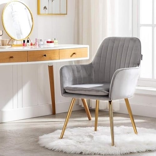 مقعد مخملي عصري