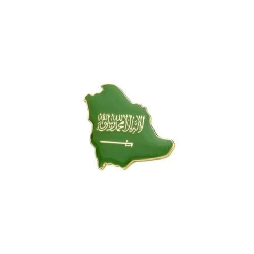 ستيكر معدن خريطة المملكة